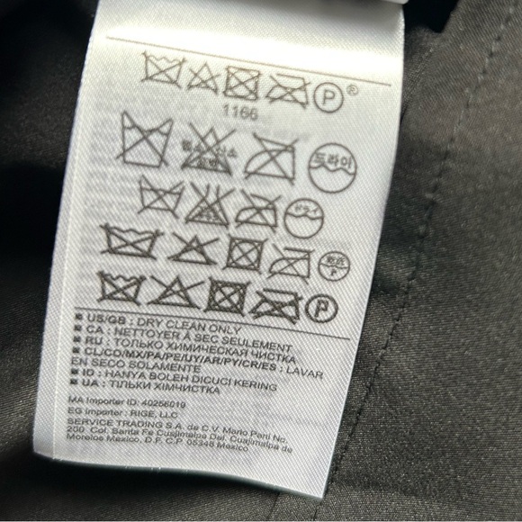 BANANA REPUBLIC Tiered Shift Dress black and White Size 6 - Picture 10 of 14